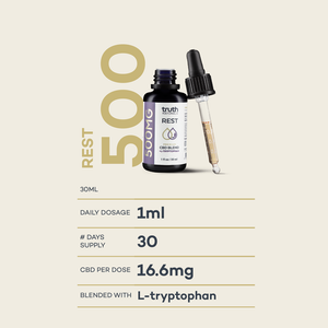 500mg Rest Blend - CBD Oil | 30ml